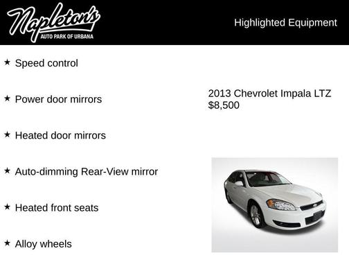 2013 Chevrolet Impala LTZ