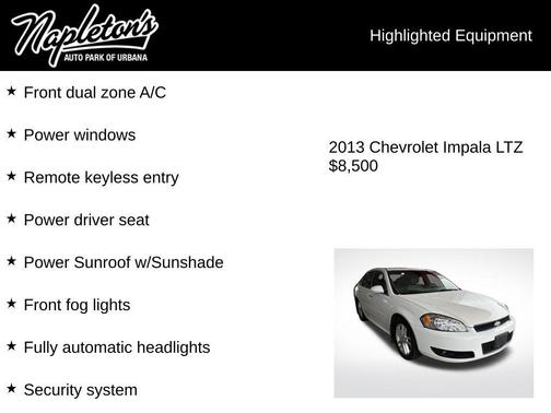 2013 Chevrolet Impala LTZ