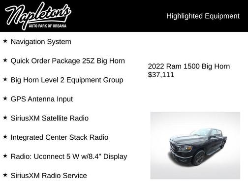 2022 RAM 1500 Big Horn/Lone Star