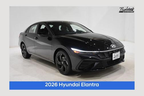 Abyss Black 2026 Hyundai ELANTRA Sport