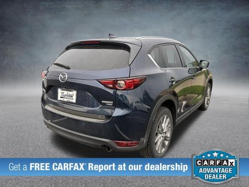Deep Crystal Blue Mica 2021 Mazda CX-5 Grand Touring Reserve