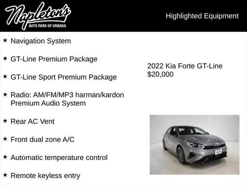 2022 Kia Forte GT-Line
