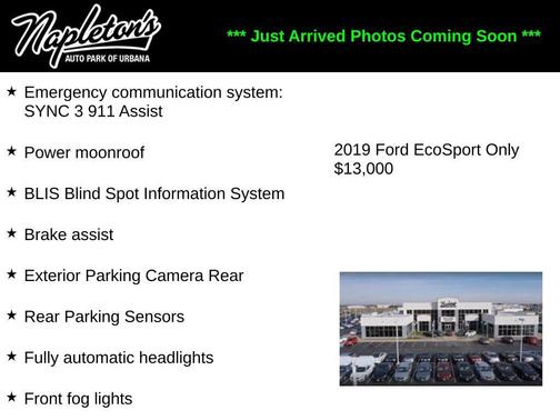 2019 Ford EcoSport SE