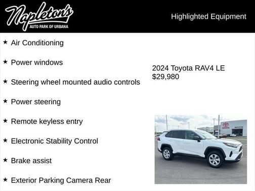 2024 Toyota RAV4 LE