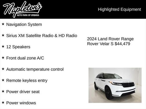 2024 Land Rover Range Rover Velar P250 S
