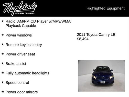 2011 Toyota Camry LE