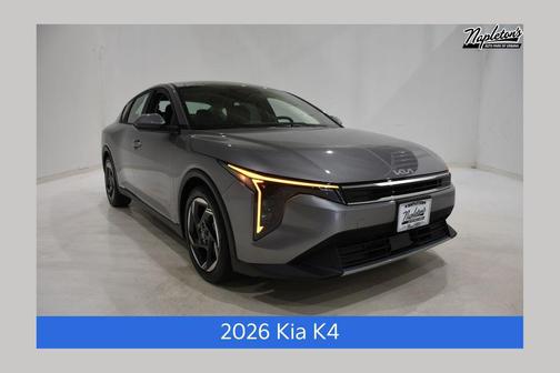 Gray 2026 Kia K4 EX