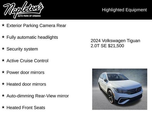 2024 Volkswagen Tiguan 2.0T SE
