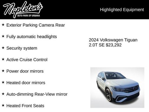 2024 Volkswagen Tiguan 2.0T SE