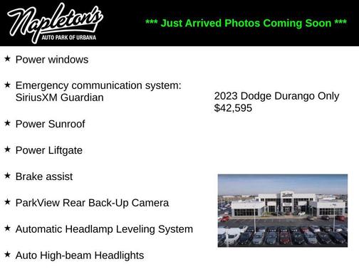 White Knuckle Clearcoat 2023 Dodge Durango R/T Premium AWD