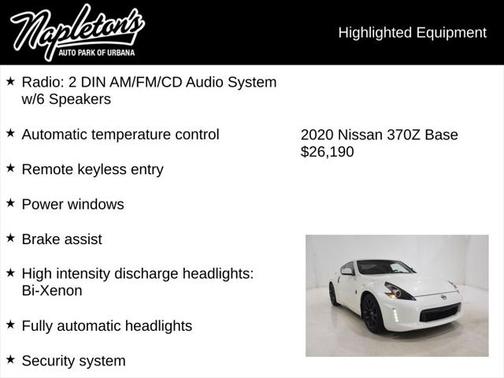 2020 Nissan 370Z Base