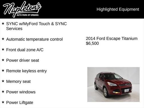 2014 Ford Escape Titanium