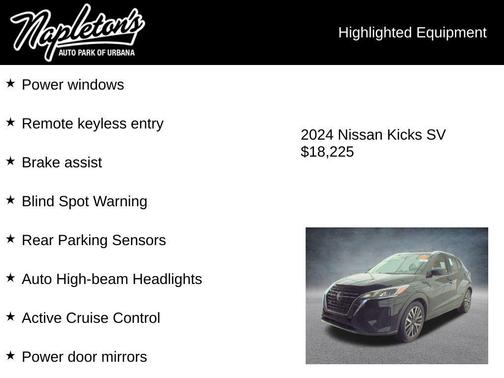 2024 Nissan Kicks SV
