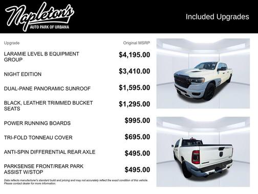 Bright White Clearcoat 2023 RAM 1500 Laramie