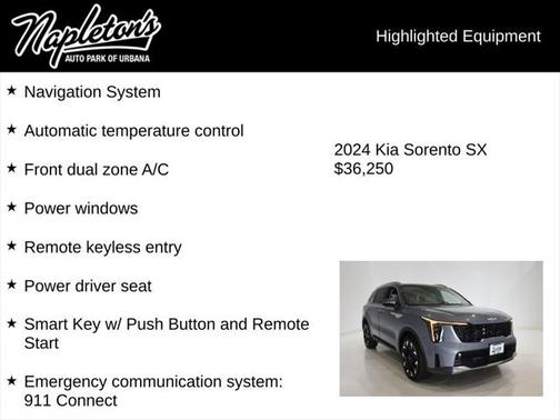 2024 Kia Sorento SX