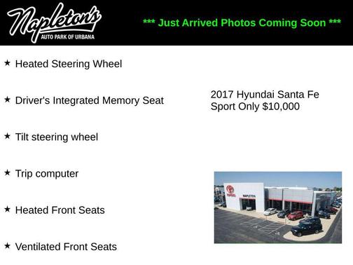 Mineral Gray 2017 Hyundai Santa Fe Sport 2.4L
