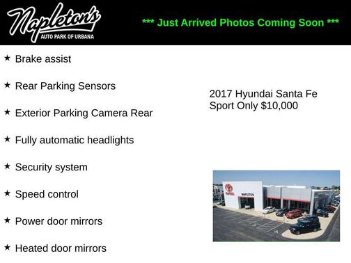 Mineral Gray 2017 Hyundai Santa Fe Sport 2.4L