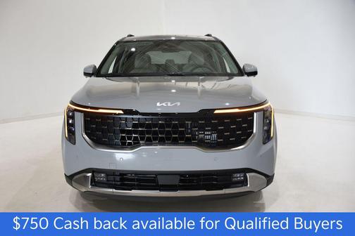 Ceramic Silver 2026 Kia Carnival Hybrid SX