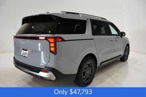 Ceramic Silver 2026 Kia Carnival Hybrid SX