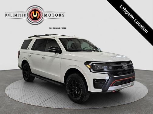 Star White Metallic Tri-Coat 2022 Ford Expedition Timberline