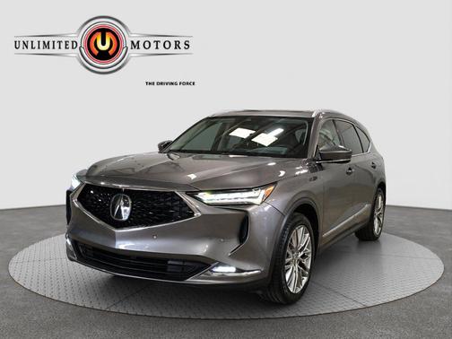 Liquid Carbon Metallic 2022 Acura MDX Advance Package