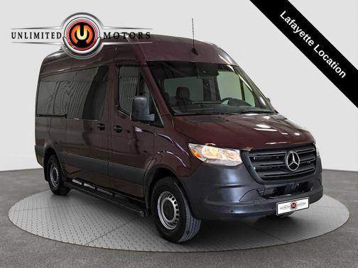 Maroon 2023 Mercedes-Benz Sprinter 2500 Standard Roof