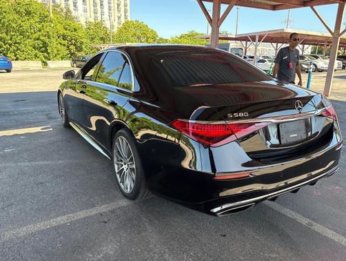 Black 2021 Mercedes-Benz S-Class 4MATIC