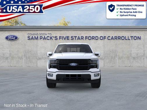 Star White Metallic Tri-Coat 2026 Ford F-150 Platinum