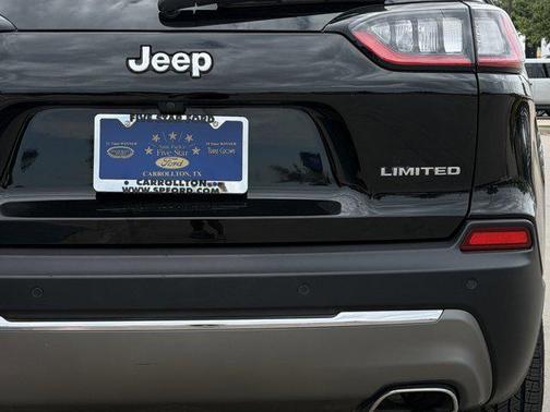 Diamond Black Crystal Pearlcoat 2019 Jeep Cherokee Limited