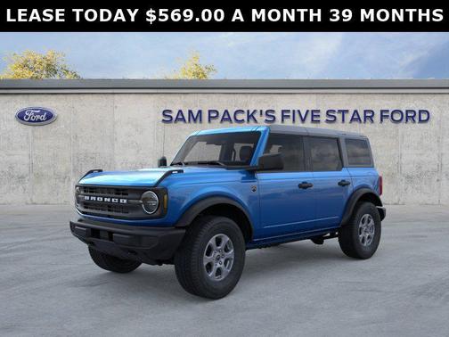 Velocity Blue Metallic 2026 Ford Bronco Big Bend