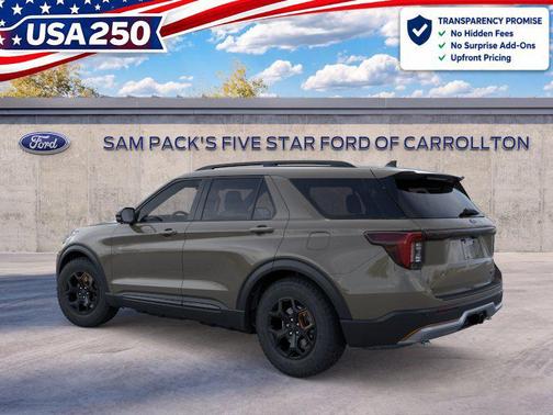 Marsh Gray 2026 Ford Explorer Tremor