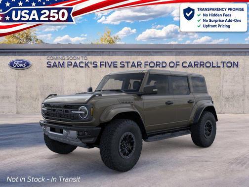 Marsh Gray 2026 Ford Bronco Raptor