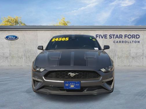 Carbonized Gray Metallic 2022 Ford Mustang EcoBoost Premium