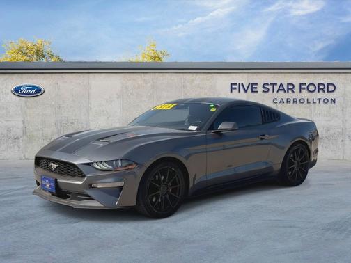 Carbonized Gray Metallic 2022 Ford Mustang EcoBoost Premium