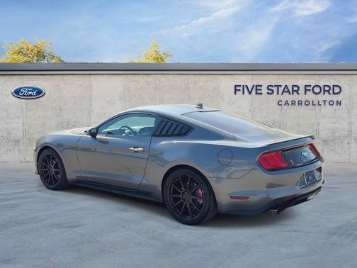 Carbonized Gray Metallic 2022 Ford Mustang EcoBoost Premium