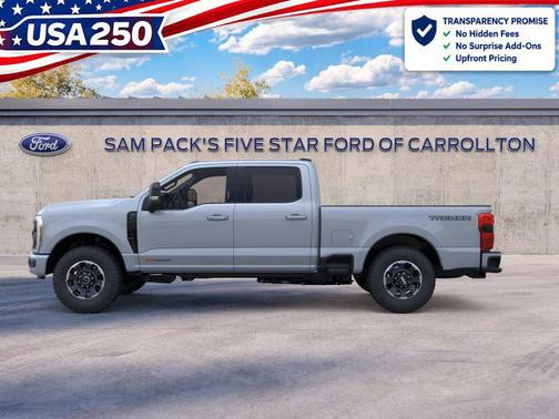 Glacier Gray Metallic Tri-Coat 2026 Ford F-250 Lariat