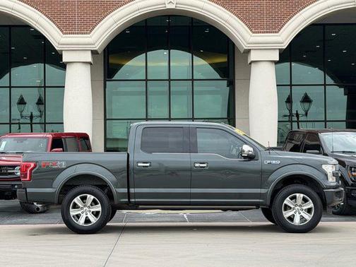 Ruby Red Metallic Tinted Clearcoat 2015 Ford F-150 Platinum