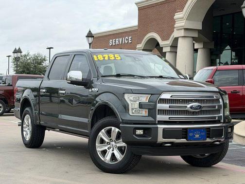 Ruby Red Metallic Tinted Clearcoat 2015 Ford F-150 Platinum