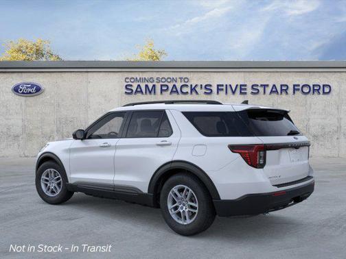 Space White Metallic 2026 Ford Explorer Active