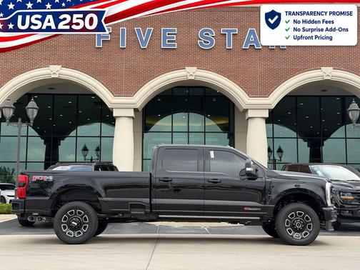 Agate Black Metallic 2026 Ford F-350 Platinum