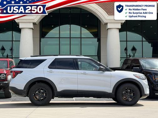 Space White Metallic 2026 Ford Explorer Tremor