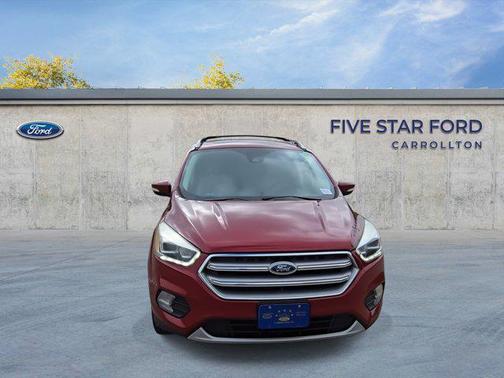 Ruby Red Metallic Tinted Clearcoat 2017 Ford Escape Titanium