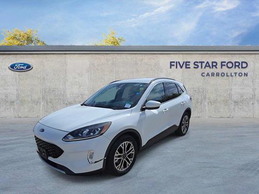 Oxford White 2020 Ford Escape SEL