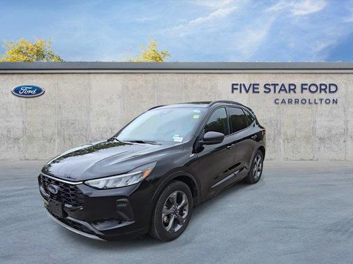Agate Black Metallic 2024 Ford Escape ST-Line