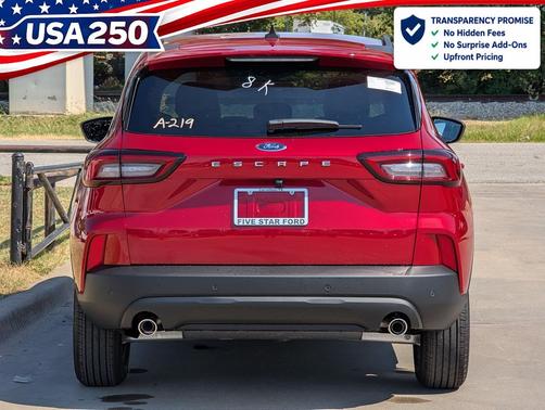 Rapid Red Metallic Tinted Clearcoat 2026 Ford Escape ST-Line