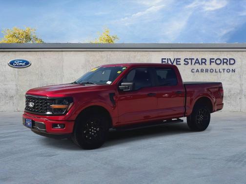 Rapid Red Metallic Tinted Clearcoat 2024 Ford F-150 STX