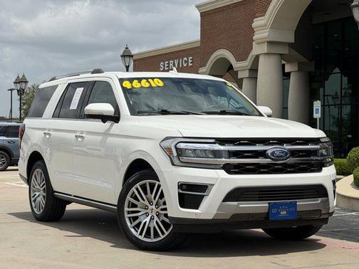Star White Metallic Tri-Coat 2023 Ford Expedition Limited