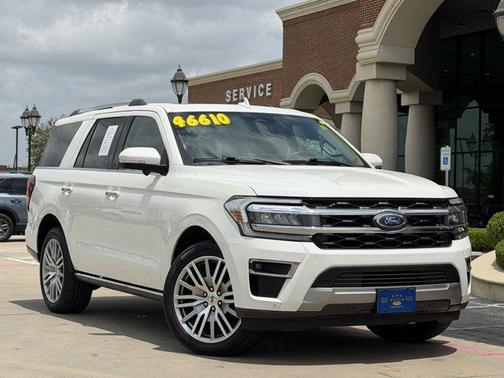 Star White Metallic Tri-Coat 2023 Ford Expedition Limited