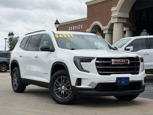Summit White 2025 GMC Acadia FWD Elevation