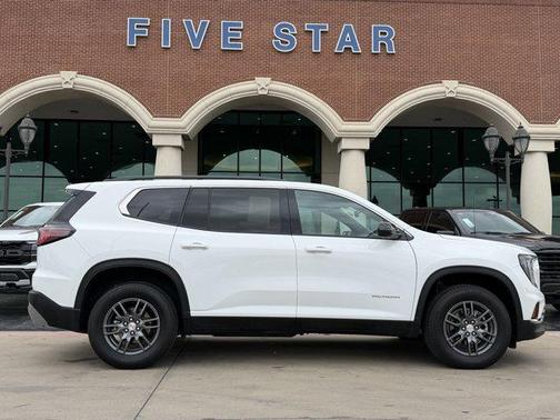 Summit White 2025 GMC Acadia FWD Elevation